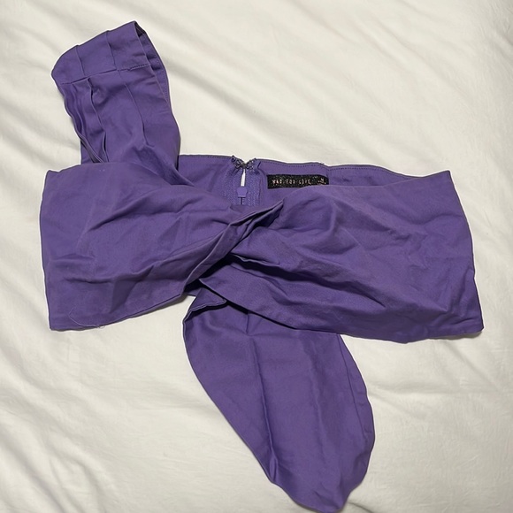 Purple crop top - Picture 1 of 1